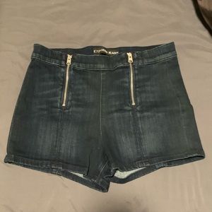 Express jean shorts size 8